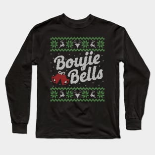 Ugly Christmas Sweater Boujie Bells Long Sleeve T-Shirt